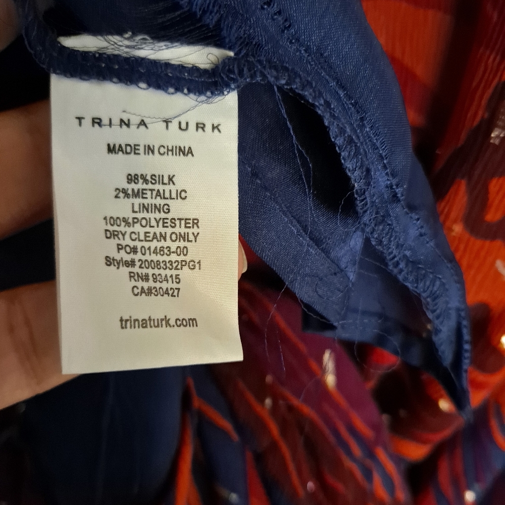 Trina Turk "Ida Dress" multicolored floral dress - Picture 9 of 11